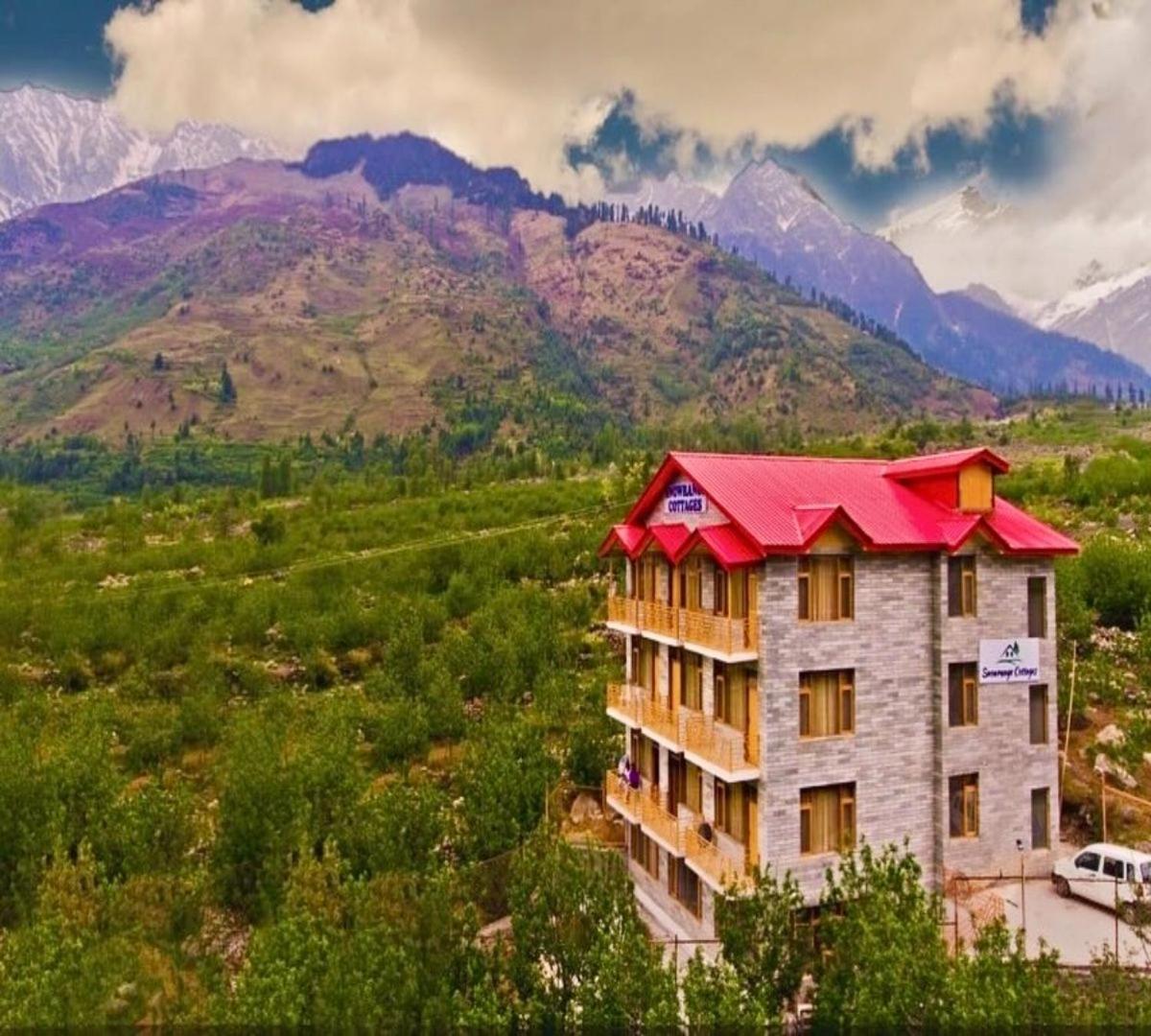 Snow Range Resort And Cottage Vashist Екстериор снимка